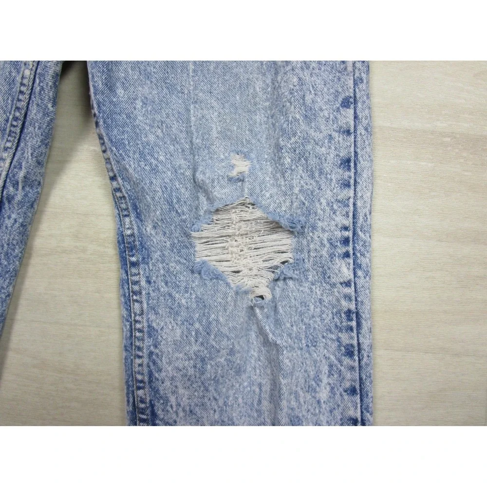 Vintage Levis 506 Jeans (31x32.5) Acid Wash Orange Tab Straight Distressed 80s